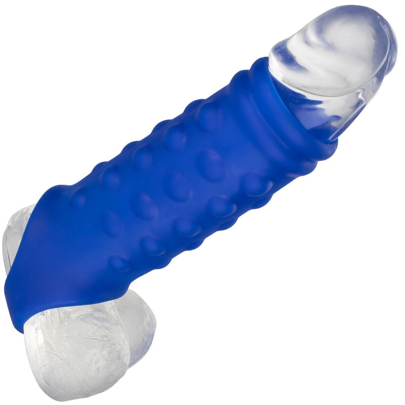 CALEXOTICS - ADMIRAL extension de pénis en silicone perlé bleu