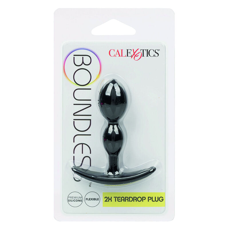 CALEXOTICS - BOUNDLESS plug en forme de goutte d'eau 2x