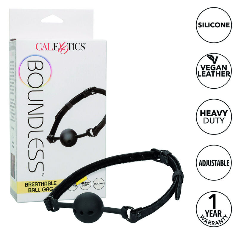 CALEXOTICS - BOUNDLESS Bâillon respirant en forme de boule