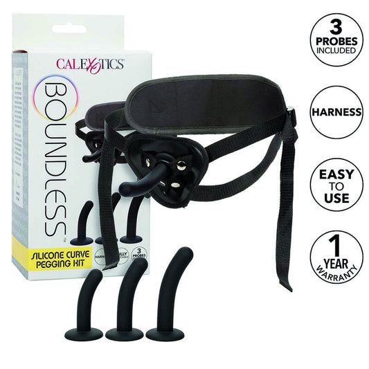 CALEXOTICS - kit de fixation de godes courbés en silicone