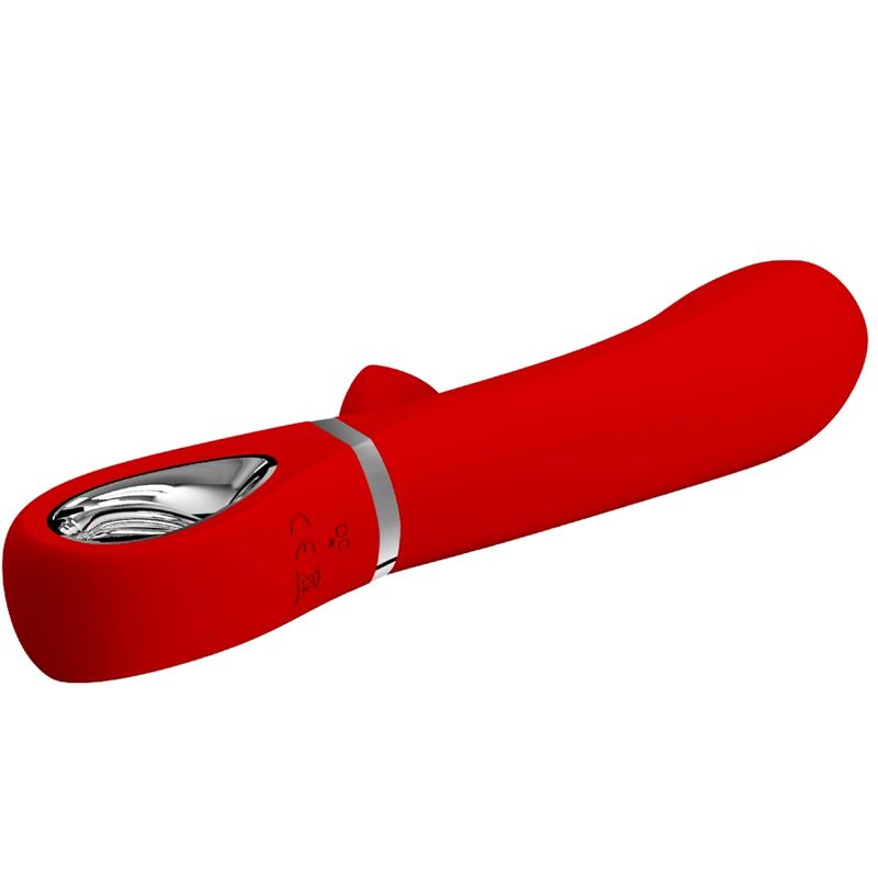 PRETTY LOVE - vibromasseur du point G multifonction THOMAS rouge