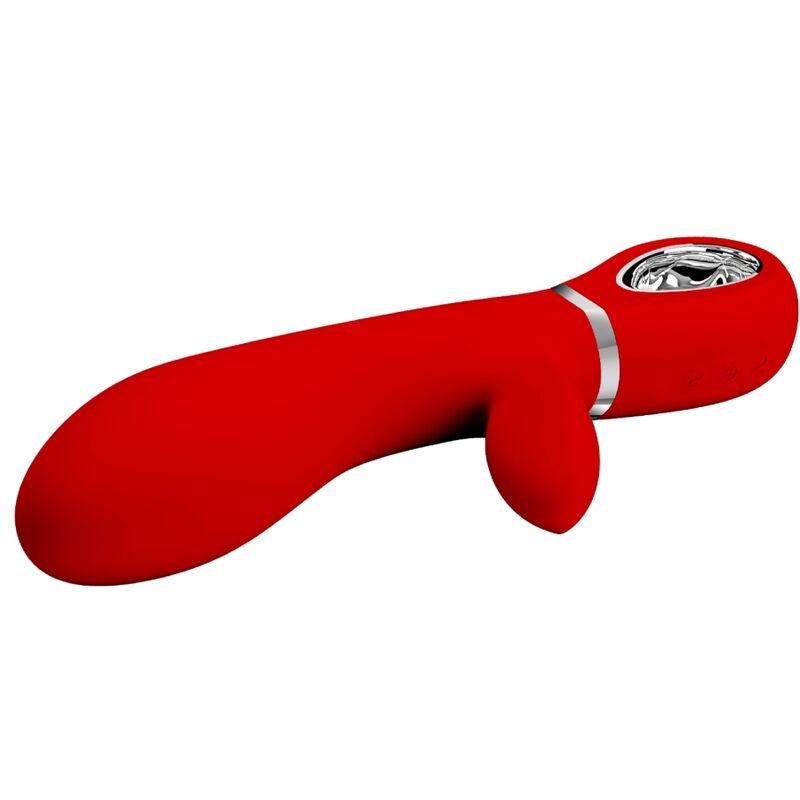 PRETTY LOVE - vibromasseur du point G multifonction THOMAS rouge