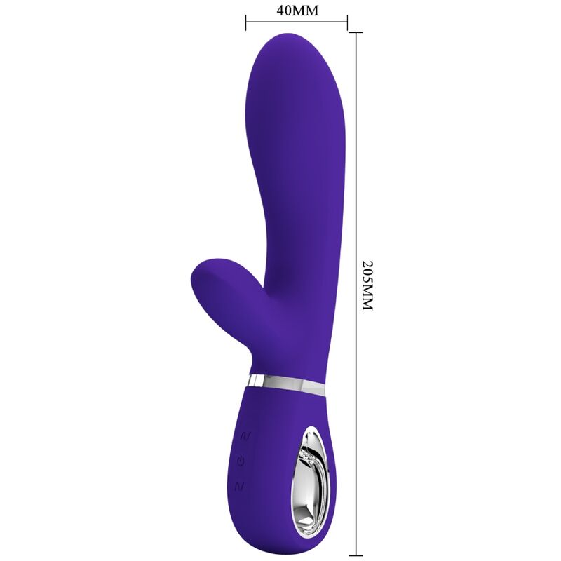 PRETTY LOVE - vibromasseur du point G multifonction THOMAS violet