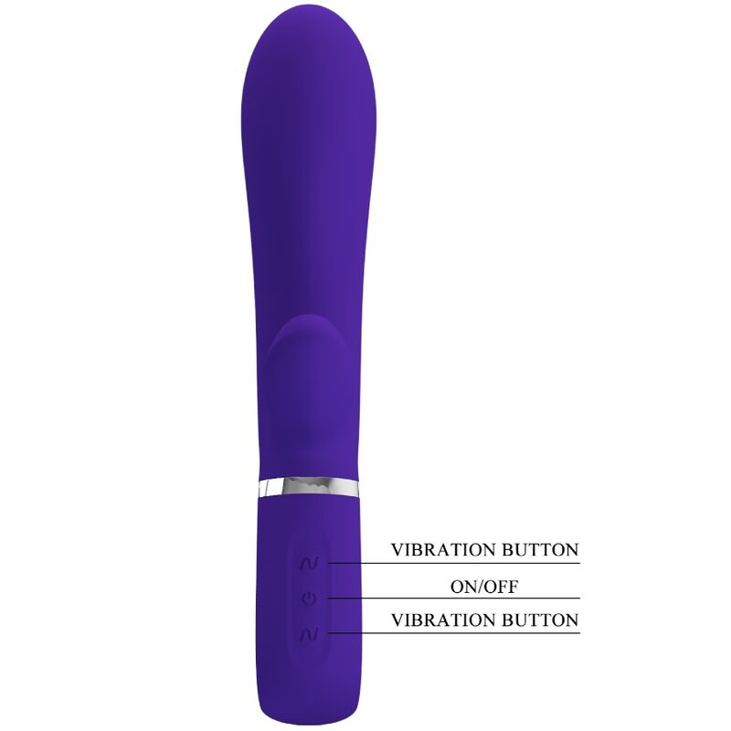 PRETTY LOVE - vibromasseur du point G multifonction THOMAS violet