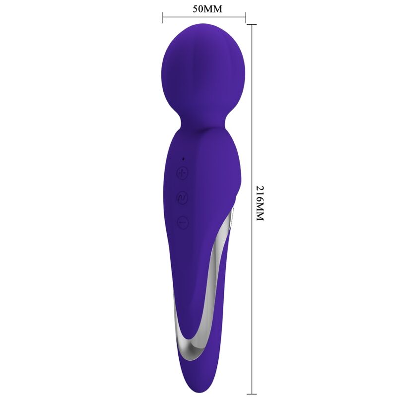 PRETTY LOVE -  vibromasseur WALTER de type WAND violet