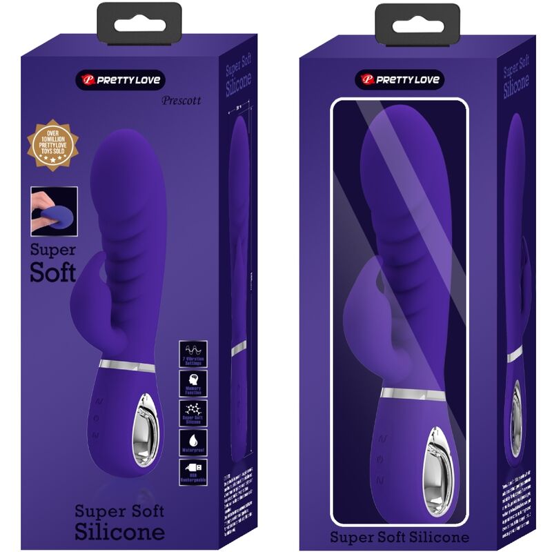 PRETTY LOVE – vibromasseur du point multifonction PRESCOTT violet