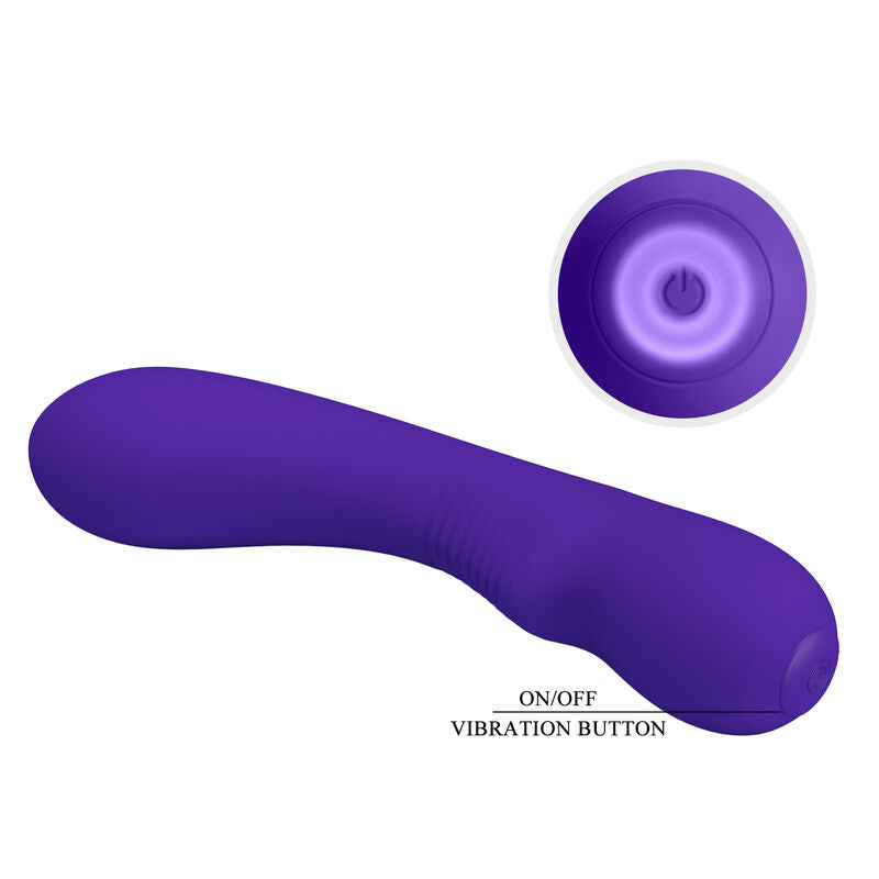 PRETTY LOVE - vibromasseur rechargeable PRESCOTT violet