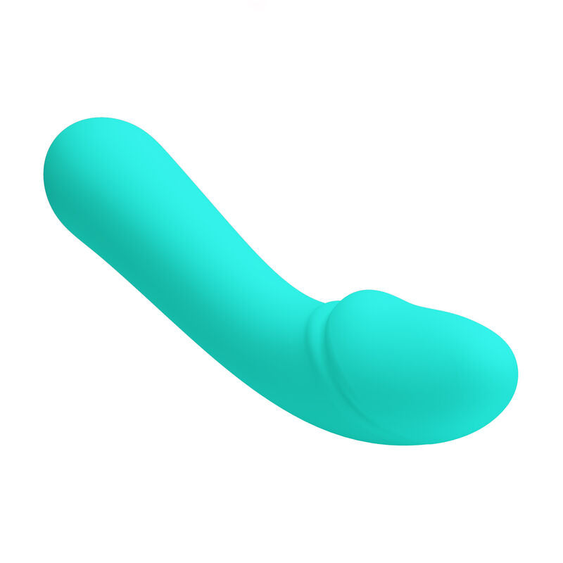 PRETTY LOVE - vibromasseur rechargeable CETUS bleu turquoise