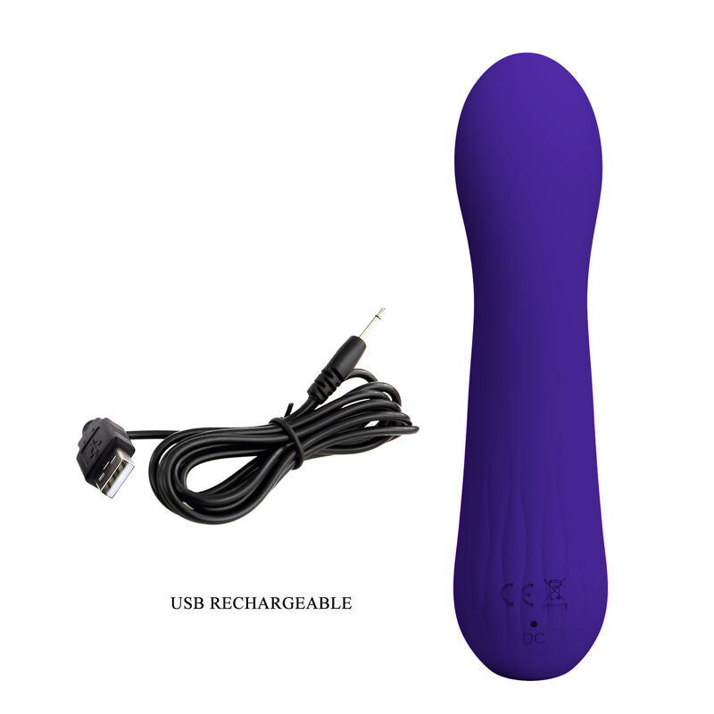 PRETTY LOVE - vibromasseur rechargeable FAUN violet