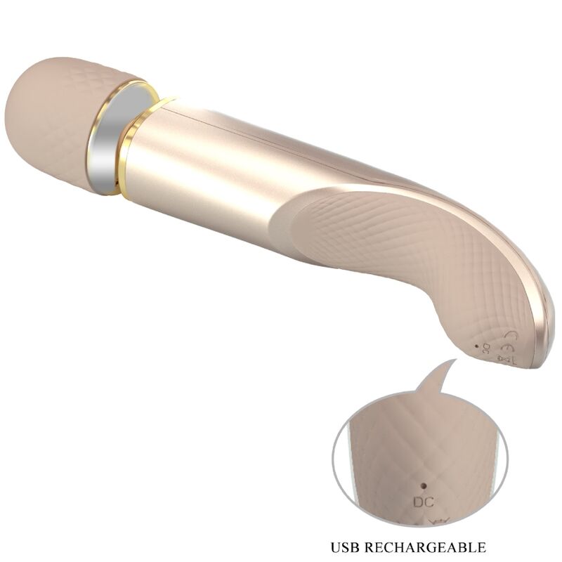 PRETTY LOVE - vibromasseur couleur champagne avec 7 modes de vibration