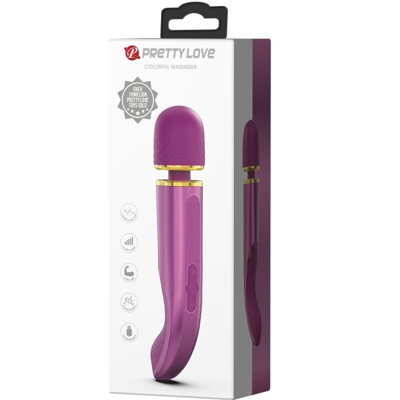 PRETTY LOVE – vibromasseur violet avec 7 modes de vibration