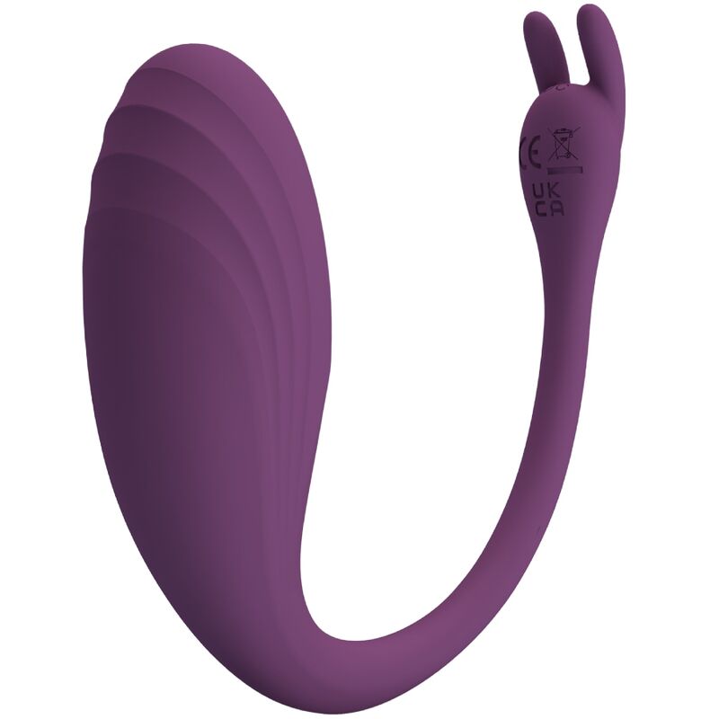 PRETTY LOVE – vibromasseur portable du point G violet CATALINA avec appli