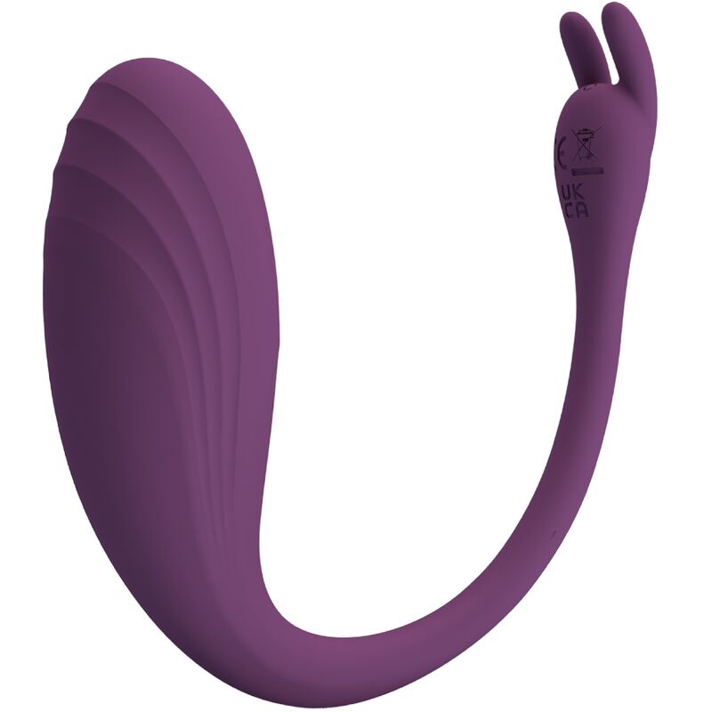 PRETTY LOVE – vibromasseur portable du point G violet CATALINA avec appli