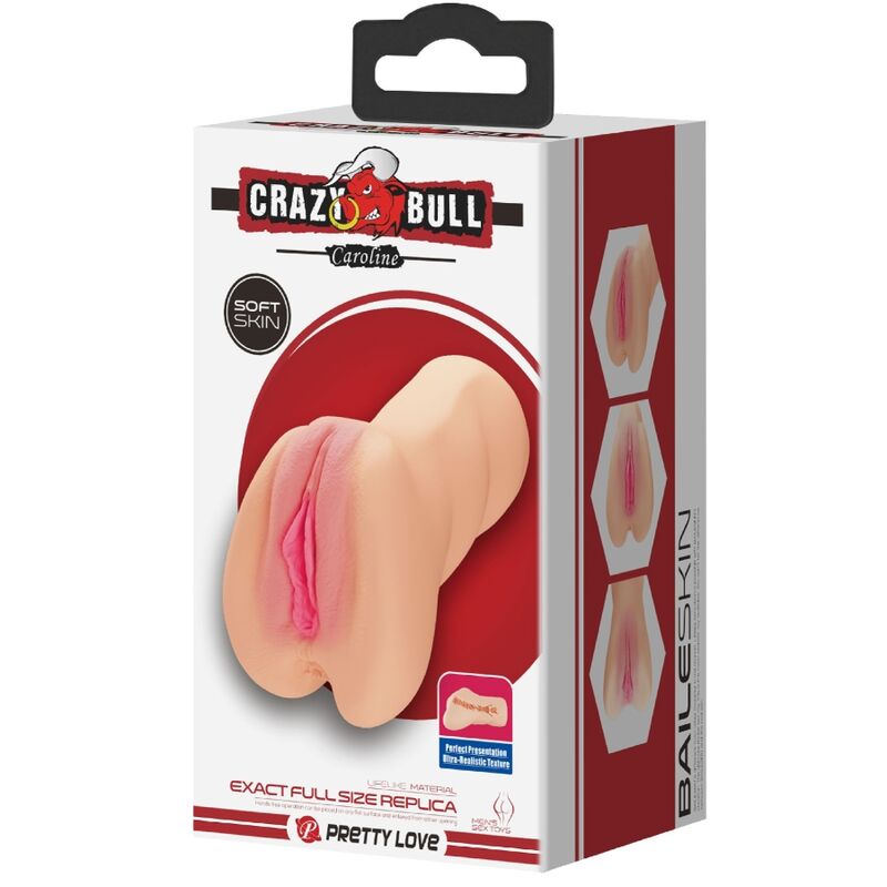 CRAZY BULL - masturbateur en forme de vagin de CaroLINE