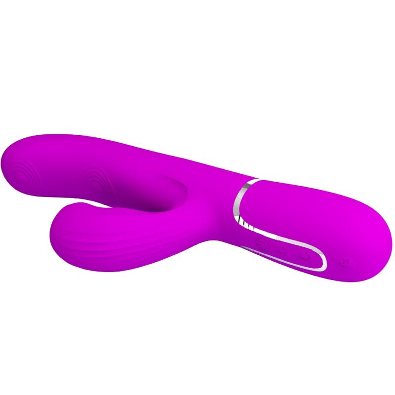 PRETTY LOVE – vibromasseur du point G PERDITA multifonction 3 en 1 violet