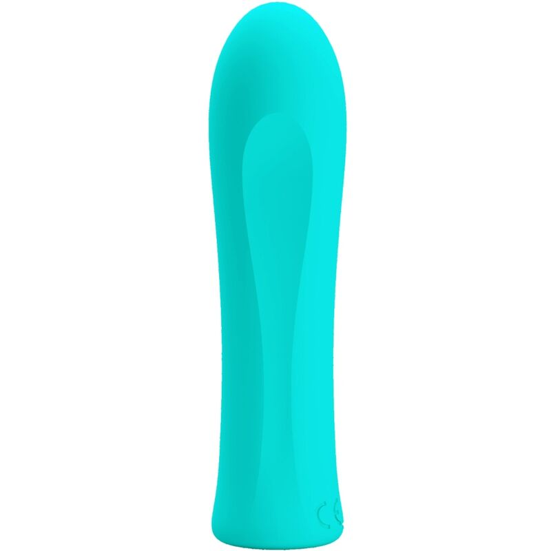 PRETTY LOVE - vibromasseur ALFREDA super puissant bleu turquoise