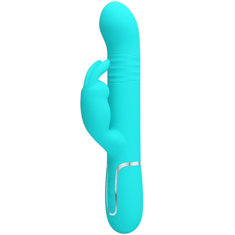 PRETTY LOVE - vibromasseur lapin COALE bleu turquoise