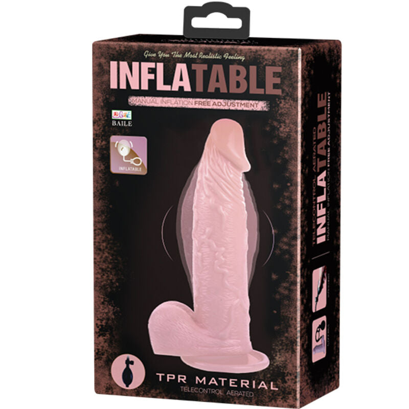 BAILE DILDOS - gode gonflable réaliste avec ventouse 15 cm