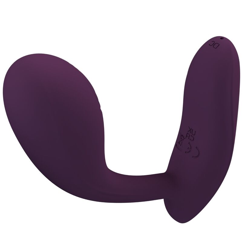 PRETTY LOVE - vibromasseur rechargeable pour point G avec 12 vibrations et application Lila