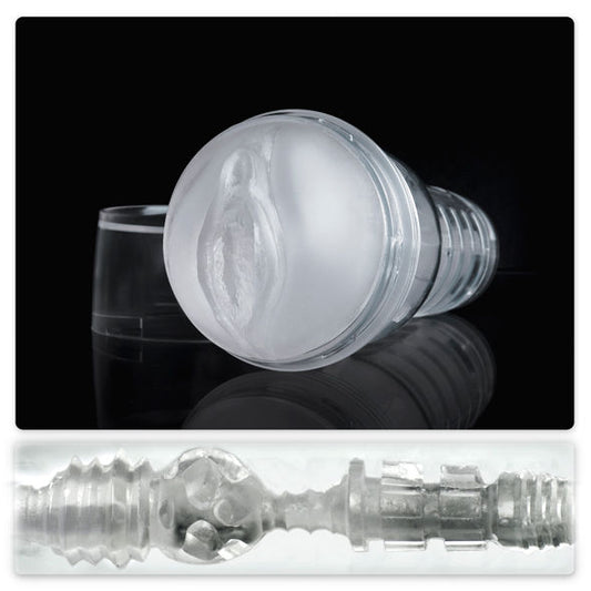 FLESHLIGHT – ICE masturbateur transparent en forme de vagin