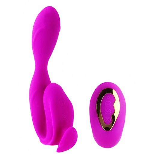 PRETTY LOVE – COLBERT vibromasseur clitoris et point G violet