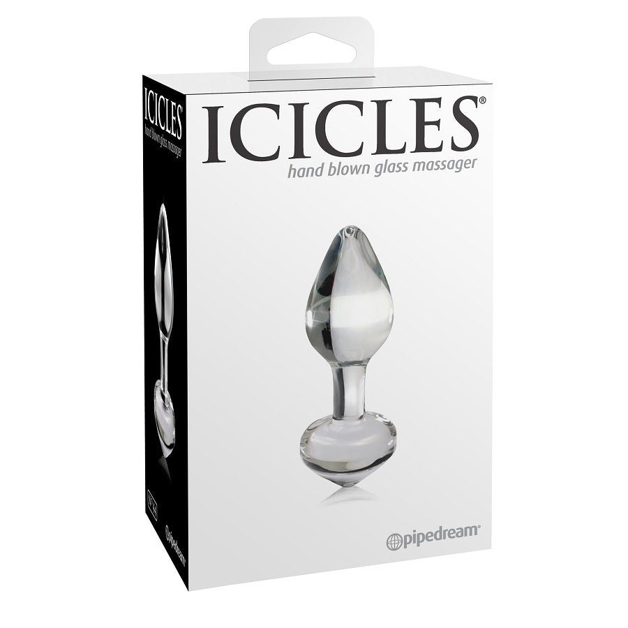 ICICLES - n. 44 pluganal en verre transparent