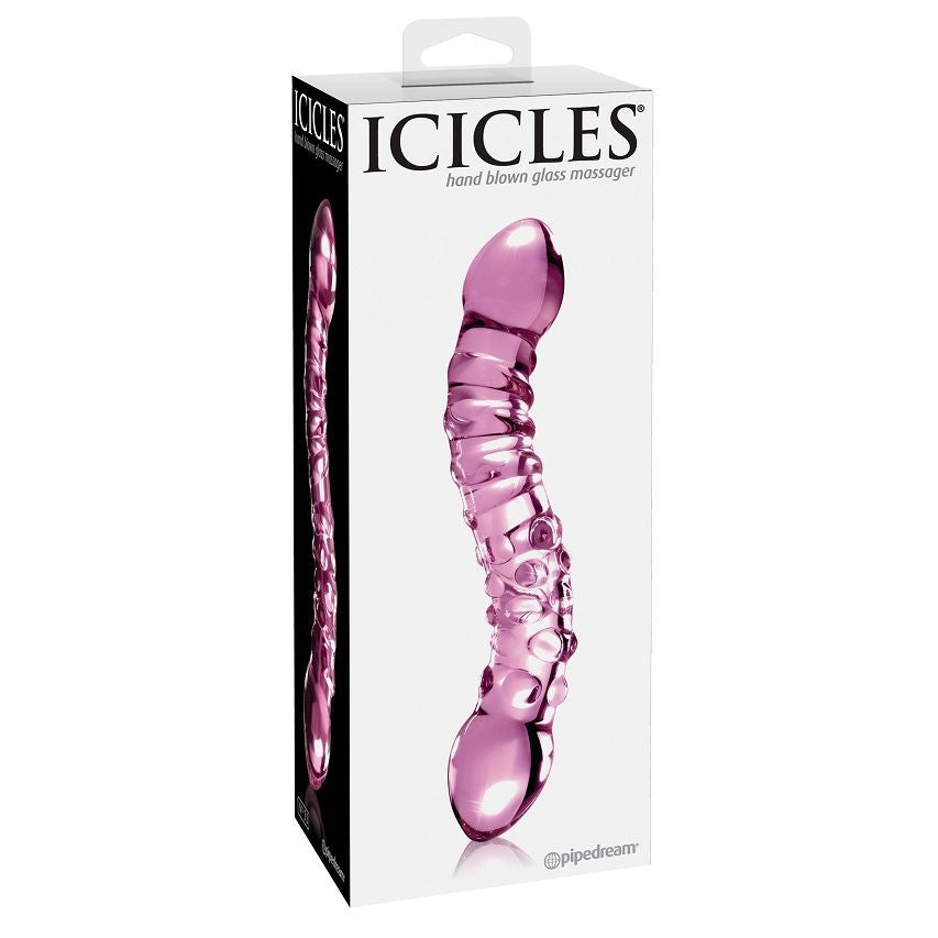 ICICLES - n. 55 plug anal en verre