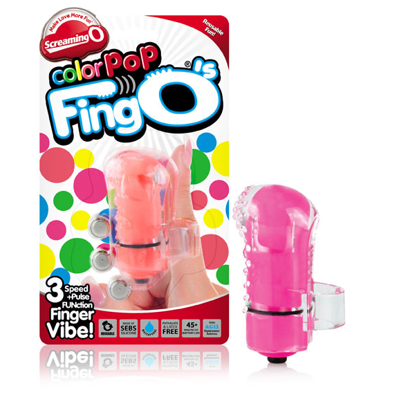 SCREAMINGO - FINGO vibromasseur de doigt COLORPOP rose