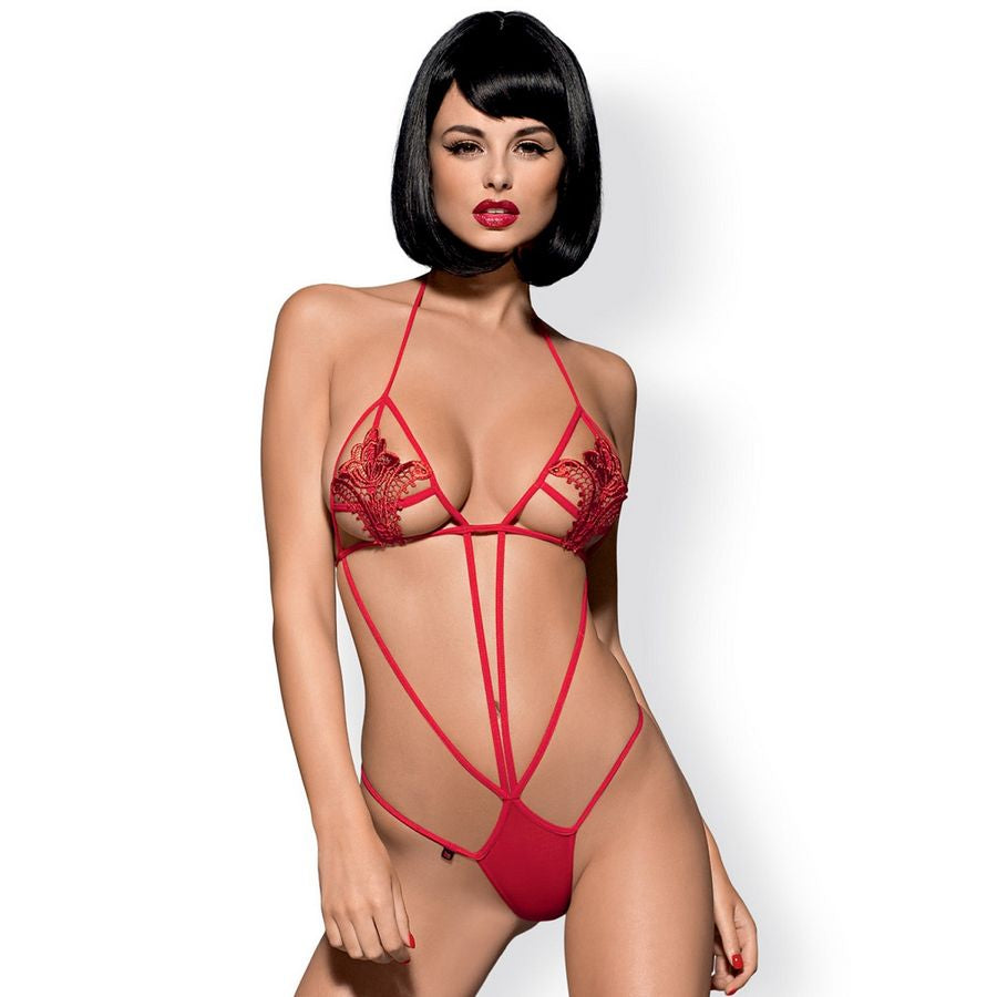 OBSESSIVE - body LUIA rouge S/M