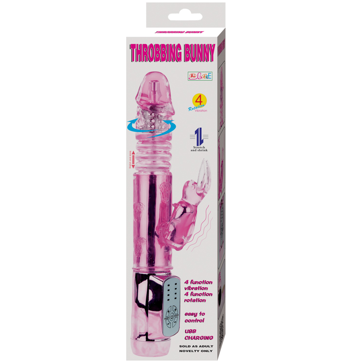 BAILE – THROBBINGBUNNY vibromasseur lapin rose