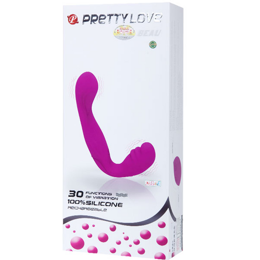 PRETTY LOVE – gode-ceinture vibrant insérable sans sangle violet