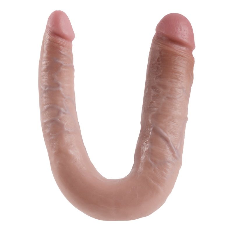 KINGROCK - gode double pénétration 17.8 cm réaliste