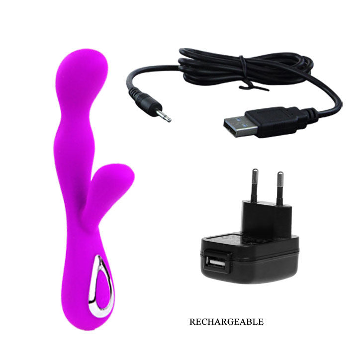 PRETTY LOVE - vibromasseur SMARTIMPULSE violet