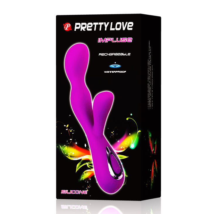 PRETTY LOVE - vibromasseur SMARTIMPULSE violet