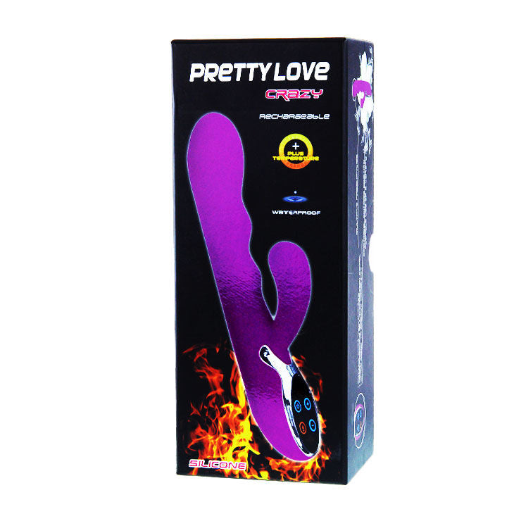 PRETTY LOVE - vibromasseur CRAZY+ violet