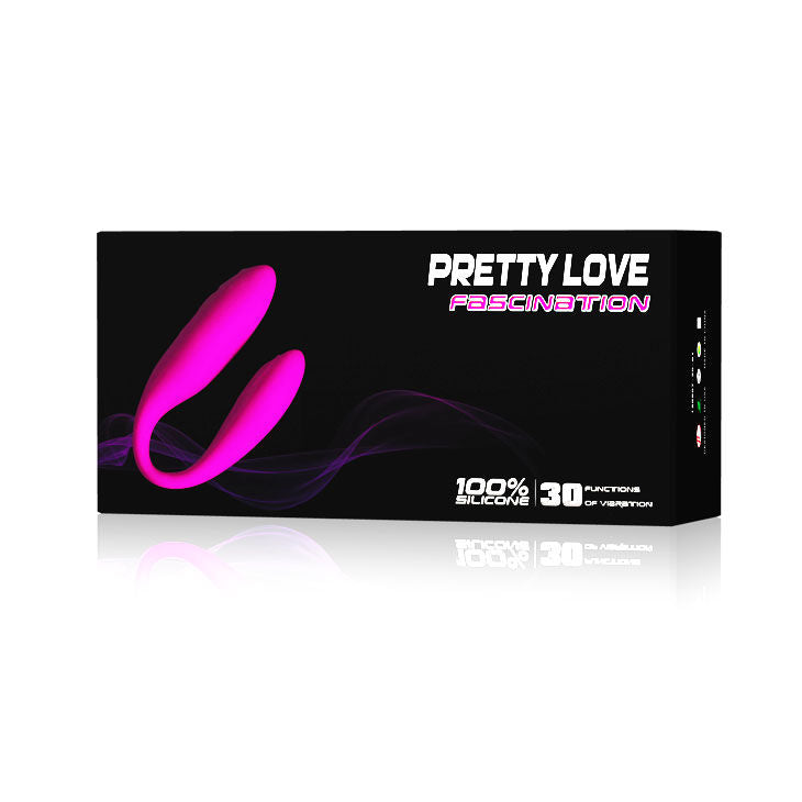 PRETTY LOVE – FASCINATION vibromasseur U clitoris&vagin, seul ou en couple