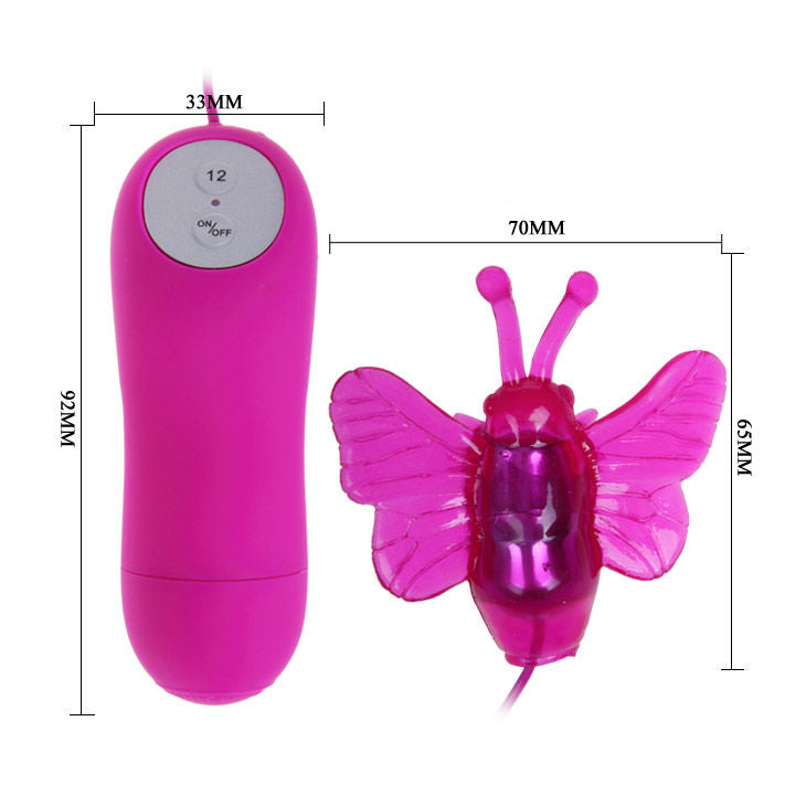 BAILE – mini vibromasseur lapin en forme de papillon CUTESECRET