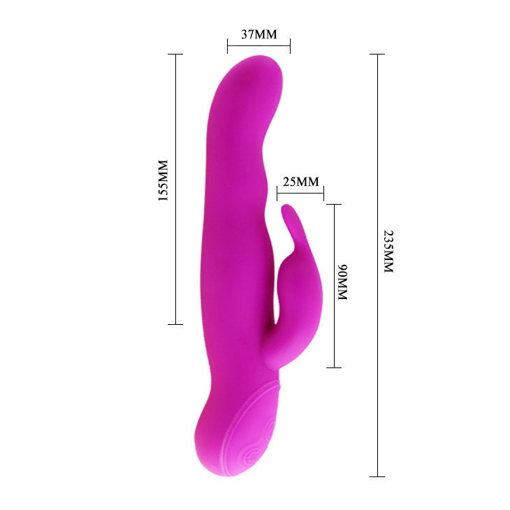 PRETTY LOVE – vibromasseur lapin avec rotation violet HALE