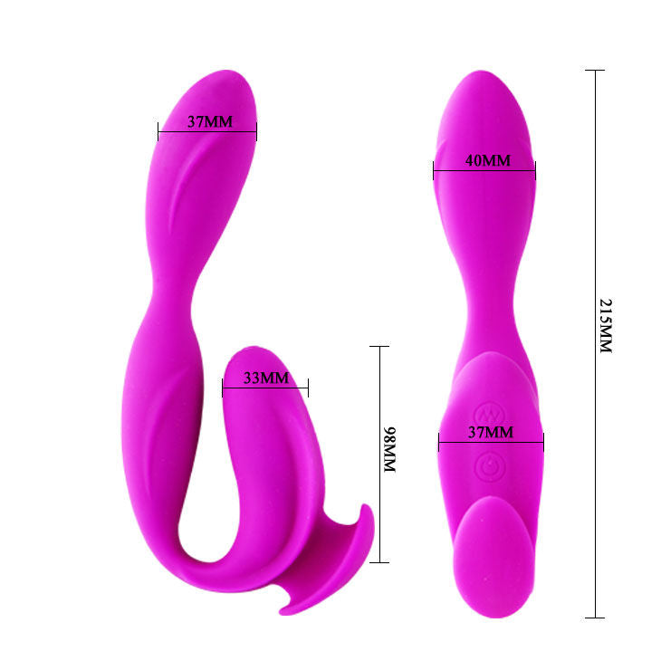 PRETTY LOVE – COLBERT vibromasseur clitoris et point G violet