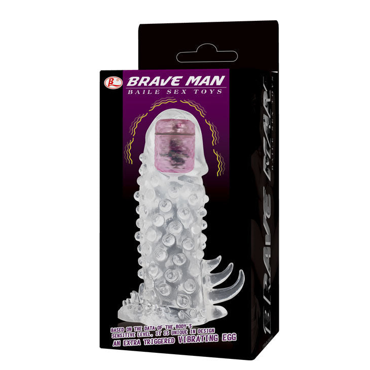 BAILE – BRAVEMAN3 extension de pénis vibromasseur lapin