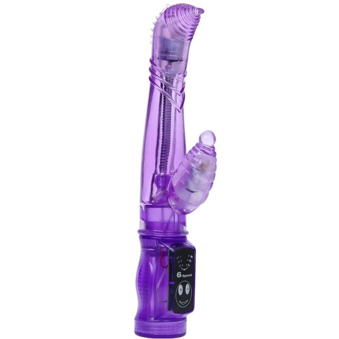 BAILE – INTIMATELOVER vibromasseur flexible lapin violet