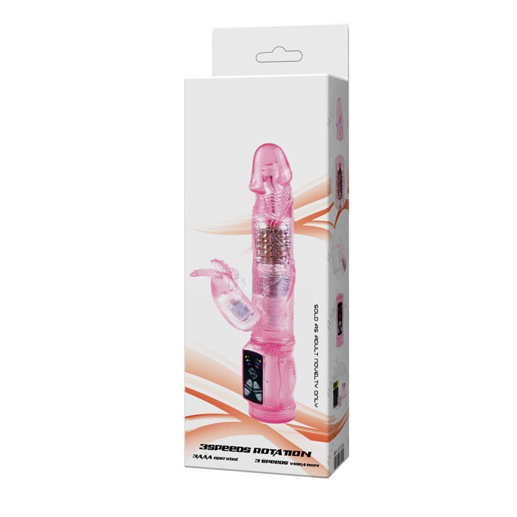 BAILE – LOVER vibromasseur lapin avec rotation violet