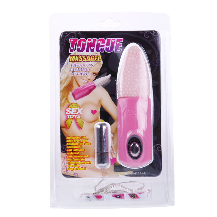 BAILE – mini vibromasseur type bullet en forme de langue