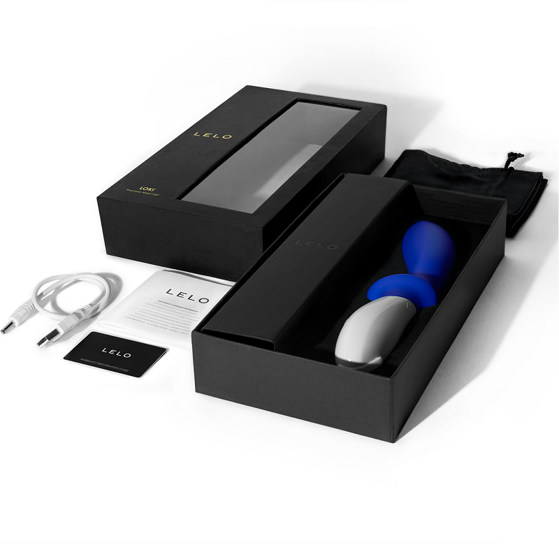 LELO - vibromasseur prostatique LOKI bleu