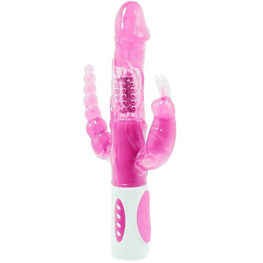 BAILE - PRETTYBUNNY triple vibromasseur avec rotation