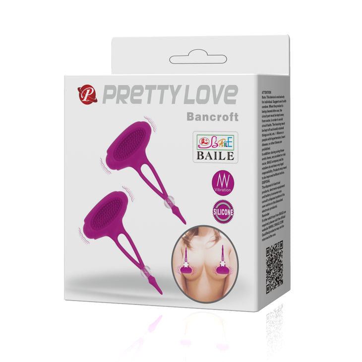 PRETTY LOVE – BANCROFT vibromasseur de tétons