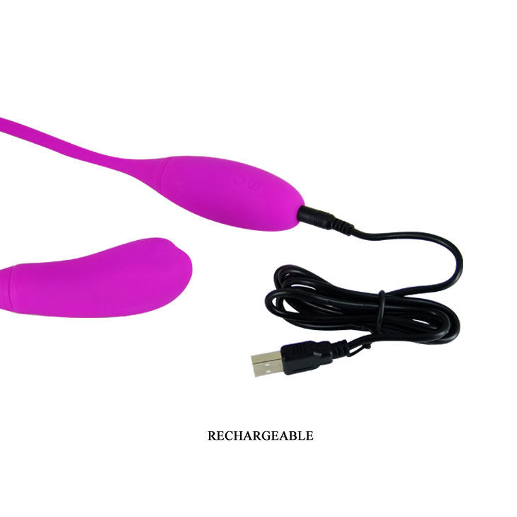 PRETTY LOVE – SNAKYVIBE 2 vibromasseurs anal ou vaginal 7 v + 3 chatouilles