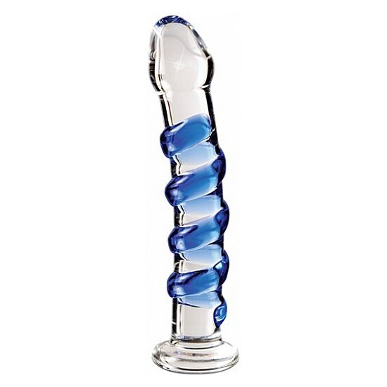 ICICLES - n. 05 plug anal en verre