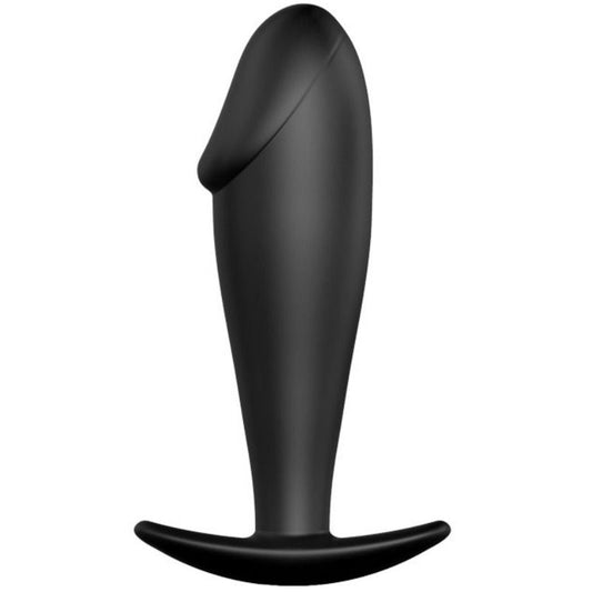 PRETTY LOVE - plug anal en forme de pénis en silicone noir