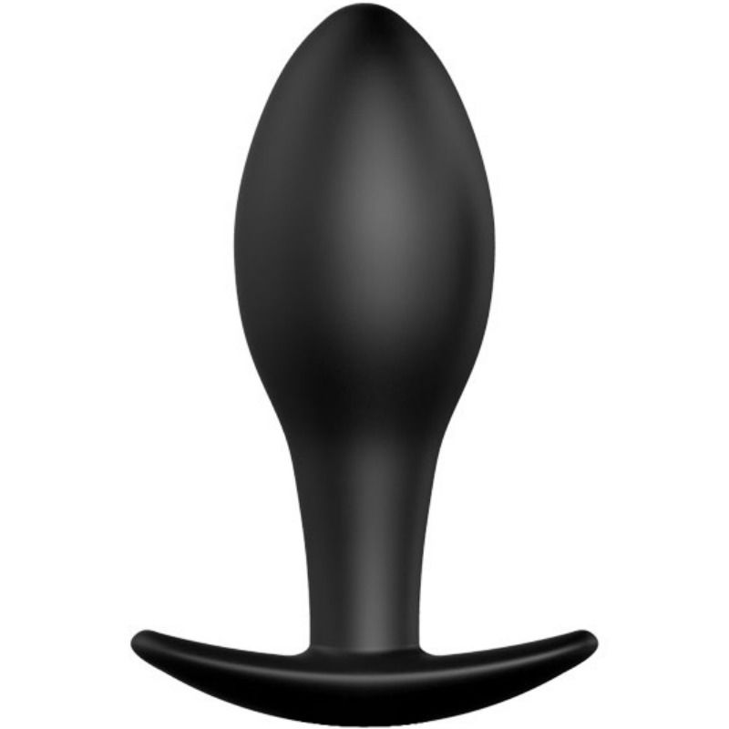 PRETTY LOVE - plug anal ancre en silicone 8.5 cm noir